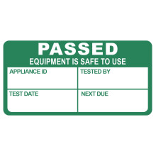 Pat Testing Sticker,Dark Green 500pcs 1x2 inch Pass pat Test Sticker and 50pcs 1x2inch Failed pat Test Label