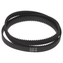 sourcing map 2pcs 2GT Timing Belt Closed Loop Rubber Belts 500-2GT-6, 6mm Width x 500mm Length
