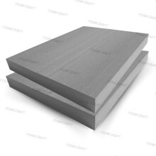 Firm Grey Upholstery Foam Sheet for Furniture padding & Reupholstery, Sofa Bed & Chair Cushions, High density foam for seat pads & bed mattress Foam