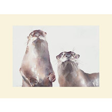 Aimee Del Valle, MPPR44701, Aimee Del Valle - Les Joueurs Mounted Print, Multi-Color, 30 x 40cm