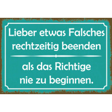Schatzmix Tin-Plate Sign, Sheet metal, Multicoloured, 20x30 cm