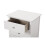 Glory Furniture Daniel 3 Drawer Nightstand in White 5