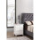 Glory Furniture Daniel 3 Drawer Nightstand in White 2