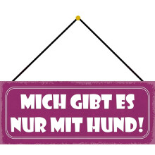 Schatzmix Tin-Plate Sign, Sheet metal, Multicoloured, 27x10 cm