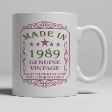 30th Birthday Mug 1989 Birthday Mug 30th Birthday Idea 30th Birthday Idea 30 Mug 1989 Happy Birthday Coffee Mug KERWUO