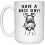Funny Kerry Blue Terrier Have A Nice Day Middle Finger White Coffee Mug 2