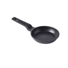 Mastrad - 14 cm Frying pan - Pancakes - Eggs - Cast Aluminium - Anti-ageing - Suitable for All Heat Sources Including Induction