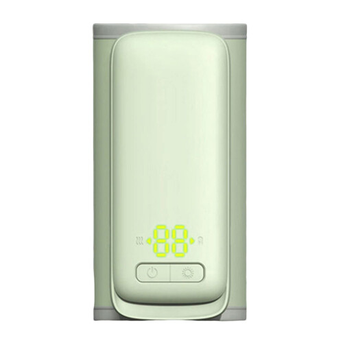 USB Rechargeable Baby Bottle Warmer with Digital Temperature Display, Precise Control, 8000mAh