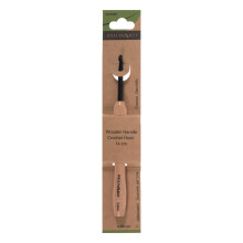 Milward - Crochet Hook: Beech Wood Handle: 14cm x 4.50mm