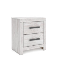 Signature Design by Ashley Cayboni Nightstand, 22" W x 16" D x 25" H, White
