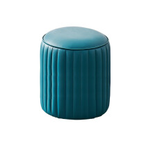 USMCPQVXN Shoes Changing Stool Footstool, round Foot Stool, Entryway Shoe Changing Stool, Upholstered Vanity Stool Chair Footstool, Footrest Foot Res