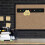 1Set Black Felt Pin Board Strip for Wall Message Board Durable 3