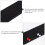1Set Black Felt Pin Board Strip for Wall Message Board Durable 7
