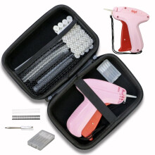 Micro Stitch Gun for Clothes - Quick Stitch Sewing Gun - Tagging Gun for Clothing - Comes in a Nice Bag Includes 6 Micro Needles, 1000 Black & 1000 W