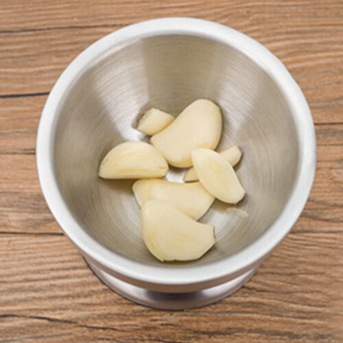 Stainless Steel Mortar and Pestle (Small) 2