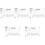 5 Sets Acryl Wandkalender Wisbare Maandplanner Transparant 4