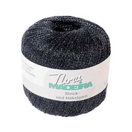 MADEIRA Nora Crochet Knitting Yarn 380 Black