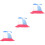 3Pièces Chapeaux Été Enfants Multicolores Large Confortable 5