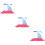 3Pièces Chapeaux Été Enfants Multicolores Large Confortable 9
