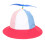 3Pièces Chapeaux Été Enfants Multicolores Large Confortable 11
