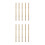 10 Pièces Double Embout Pour Sourcils Brosse Imperméables 11