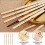 10 Pièces Double Embout Pour Sourcils Brosse Imperméables 9