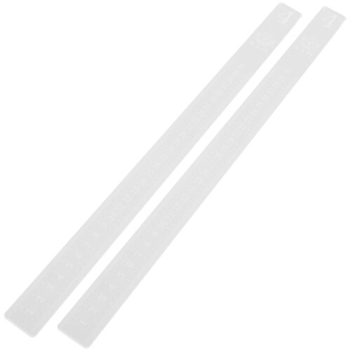 6Pièces Règles Épaisseur Pâte Transparent Pour Biscuit 1