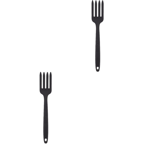 2Pièces Noires En Silicone Résistantes 2