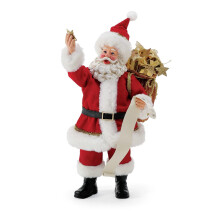 Department 56 Possible Dreams Santa Christmas Traditions Reach for The Stars Figurine, 12 Inch, Multicolor