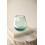KALALOU Clear Stemless Wine Glass, One Size, Green 1