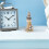 2Pièces Miniature Phare Bois Décor Multiusage Couleurs Vives 7