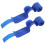 Breathable Blue Cotton Boxing Wrist Wraps Hand Protector 1