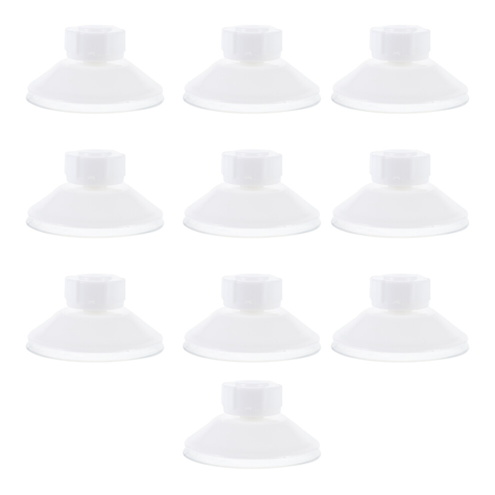 30Pcs Multi-Purpose Aquarium Suction Cups White Abs Pvc Strong Hold 3631600202784