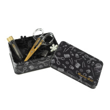 Hemline Gold Sewing Accessories Box - Small 12 x 8.5 x 3cm