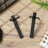 8Pcs Adjustable Black Metal Flashlight Waist Clips for Secure Carry 4