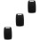 3Pcs Multipurpose Black Plastic Cutting Boards for Meat and Vegetables 7
