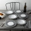 Noritake Infinity 12-Piece Set, Service for 4 in Black/Graphite/Grey, Multicolor 3