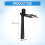 8Pcs Adjustable Black Metal Flashlight Waist Clips for Secure Carry 2