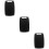 3Pcs Multipurpose Black Plastic Cutting Boards for Meat and Vegetables 11
