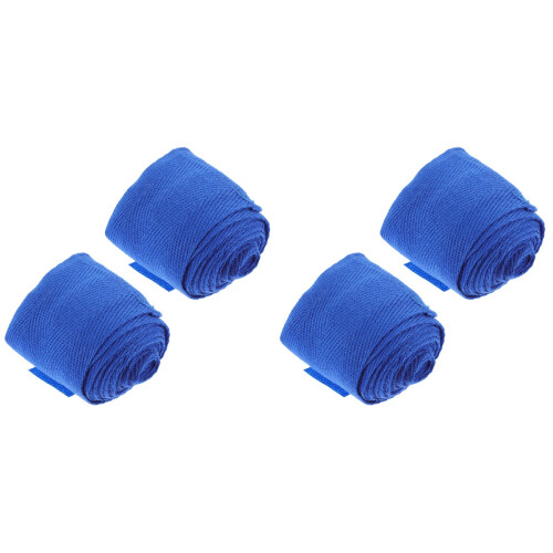 Breathable Blue Cotton Boxing Wrist Wraps Hand Protector 1