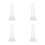 4Pcs Versatile Crystal Grinding Rod Stable Flat Bottom Pestle Stick 5
