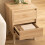 5five Abana Bedside Table with 2 Drawers in Oak Effect 7