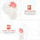 4Pcs Hard Vinyl Bunny Nose Prop Rabbit Costume Accessory for Easter 6
