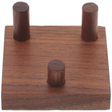 4Pcs Wood Mineral Display Holders Sturdy Crystal Sphere Display Racks