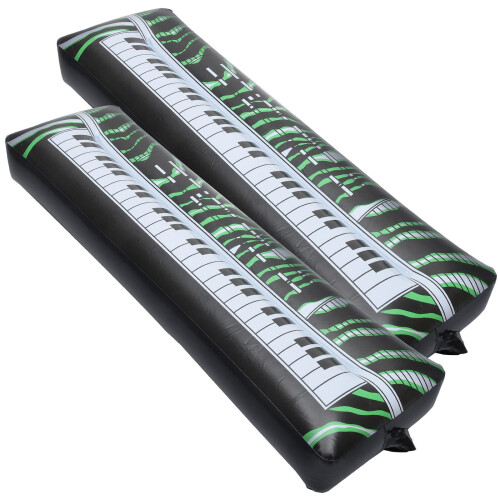 4Pcs Reusable PVC Inflatable Electronic Keyboards for Photo 2