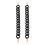 4Pcs Black Acrylic Metal Replacement Chain Strap for Shoulder Purse 1
