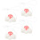 4Pcs Hard Vinyl Bunny Nose Prop Rabbit Costume Accessory for Easter 10