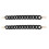 4Pcs Black Acrylic Metal Replacement Chain Strap for Shoulder Purse 3
