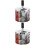 2Pcs Compact Metal Ashtray Silver Decorative for Desktop 6