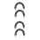 4Pcs Black Acrylic Metal Replacement Chain Strap for Shoulder Purse 6